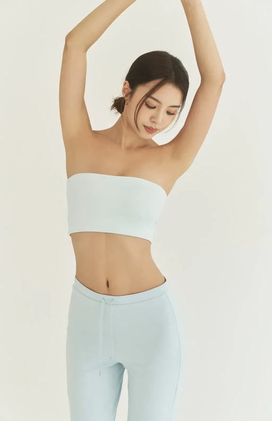 Sun Care Cooling Bandeau Bra<br/>不滑落！UPF50+ 涼感防曬平口Bra Top By Beigy - Milu