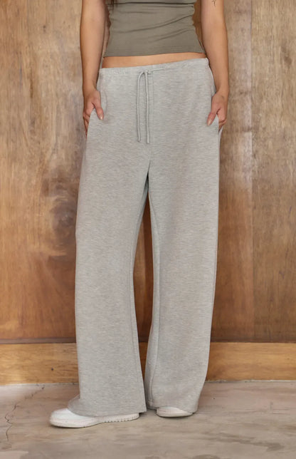 Drawstring Cotton Pant<br/>美式抽繩棉寬褲