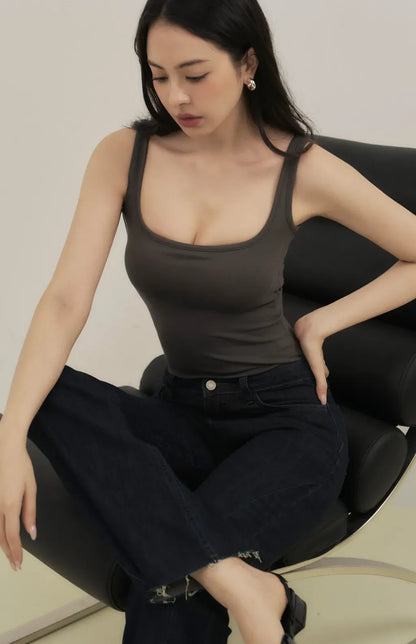 Modal Full Coverage Top<br/>心機美背遮副乳Bra Top