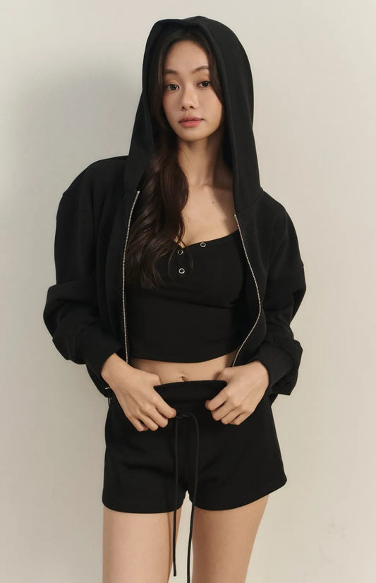 Cloud Cotton Hooded Jacket<br/>雲感太空棉連帽外套 By Beigy - Milu