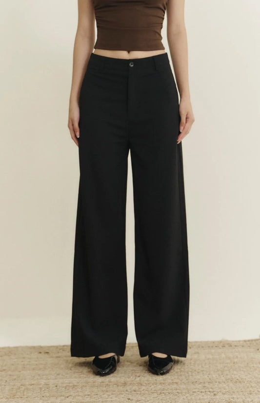 Classic Wide Straight Chino<br/>極簡老錢西褲 By Beigy - Milu