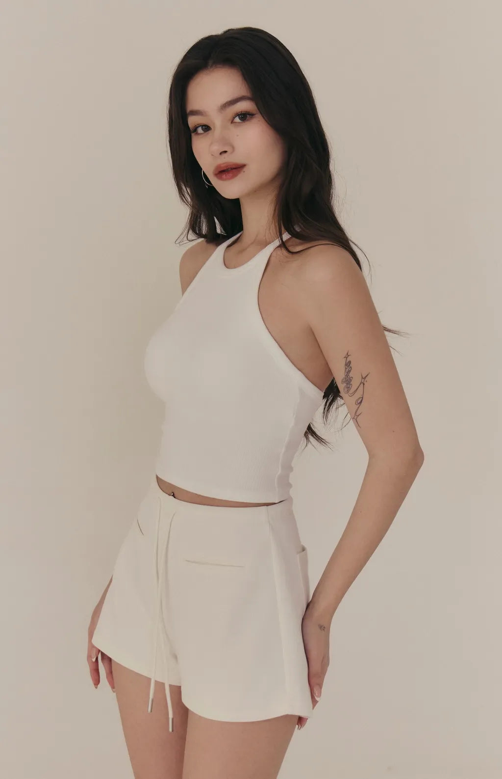 (最後現貨) Cross Back Padded Tank<br/>後交叉美背削肩Bra Top