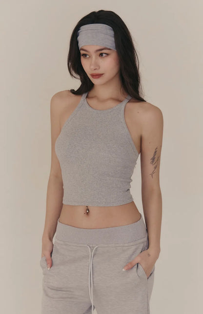 (最後現貨) Cross Back Padded Tank<br/>後交叉美背削肩Bra Top