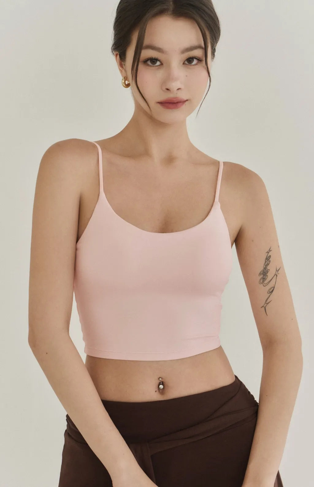 Push Up U-Neck Bra Top Short Ver.<br/>爆乳U領Bra Top(短版)