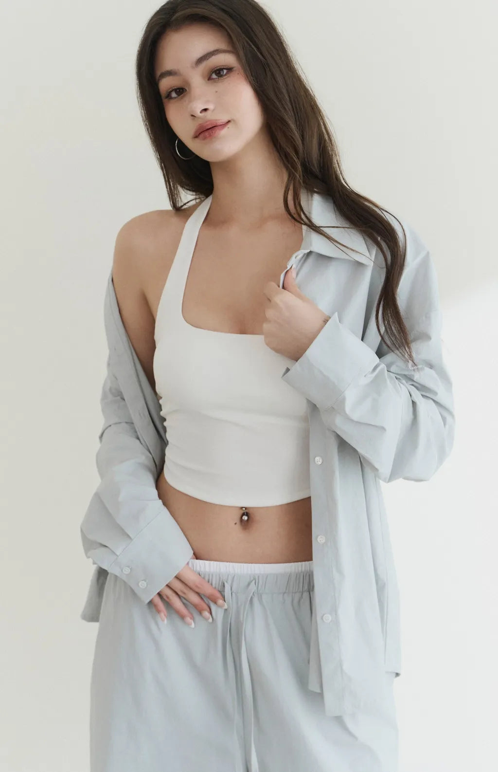 UPF50+ Oversized Shirt<br/>防曬UPF50+寬鬆挺版襯衫