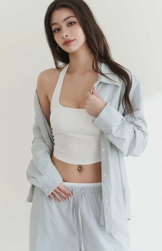 UPF50+ Oversized Shirt<br/>防曬UPF50+寬鬆挺版襯衫