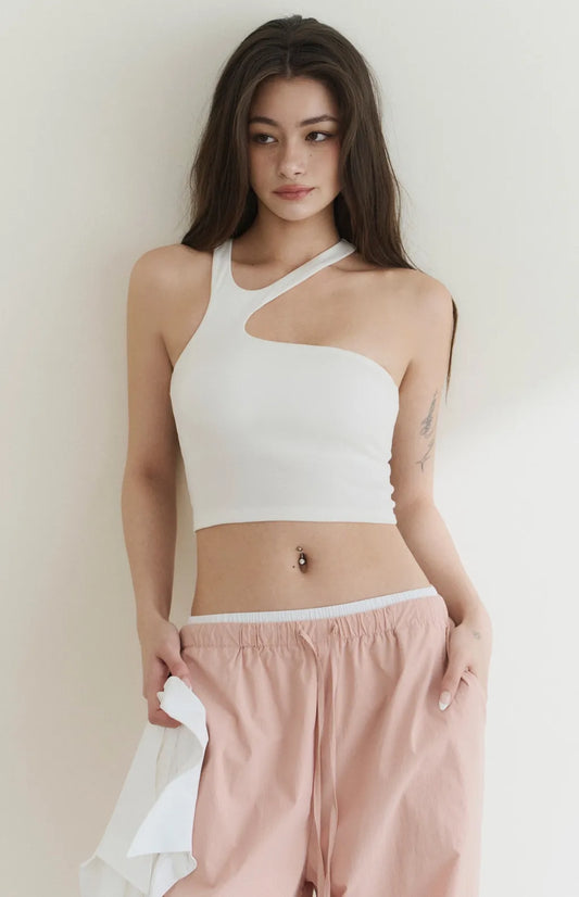 Asymmetric Y-Back Bra Top<br/>Y字不對稱背心Bra Top