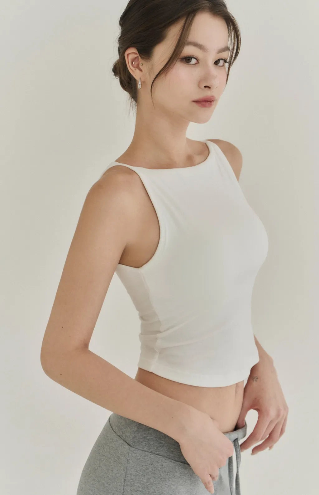 Boat Neck Bra Top 2.0<br/>極簡船型領Bra Top 2.0
