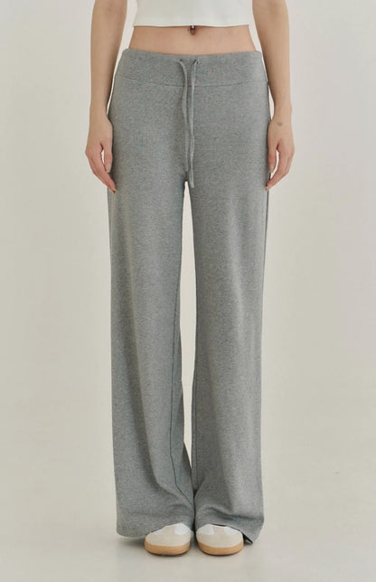 Modal Drawstring Wide-Leg Pants<br/>莫代爾親柔感抽繩寬褲
