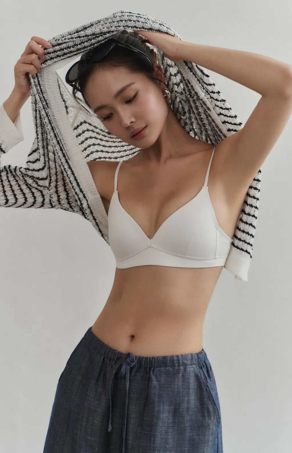 +2Cup Cooling Antibacterial Wireless Bra<br/>+2Cup涼感抗菌無鋼圈內衣