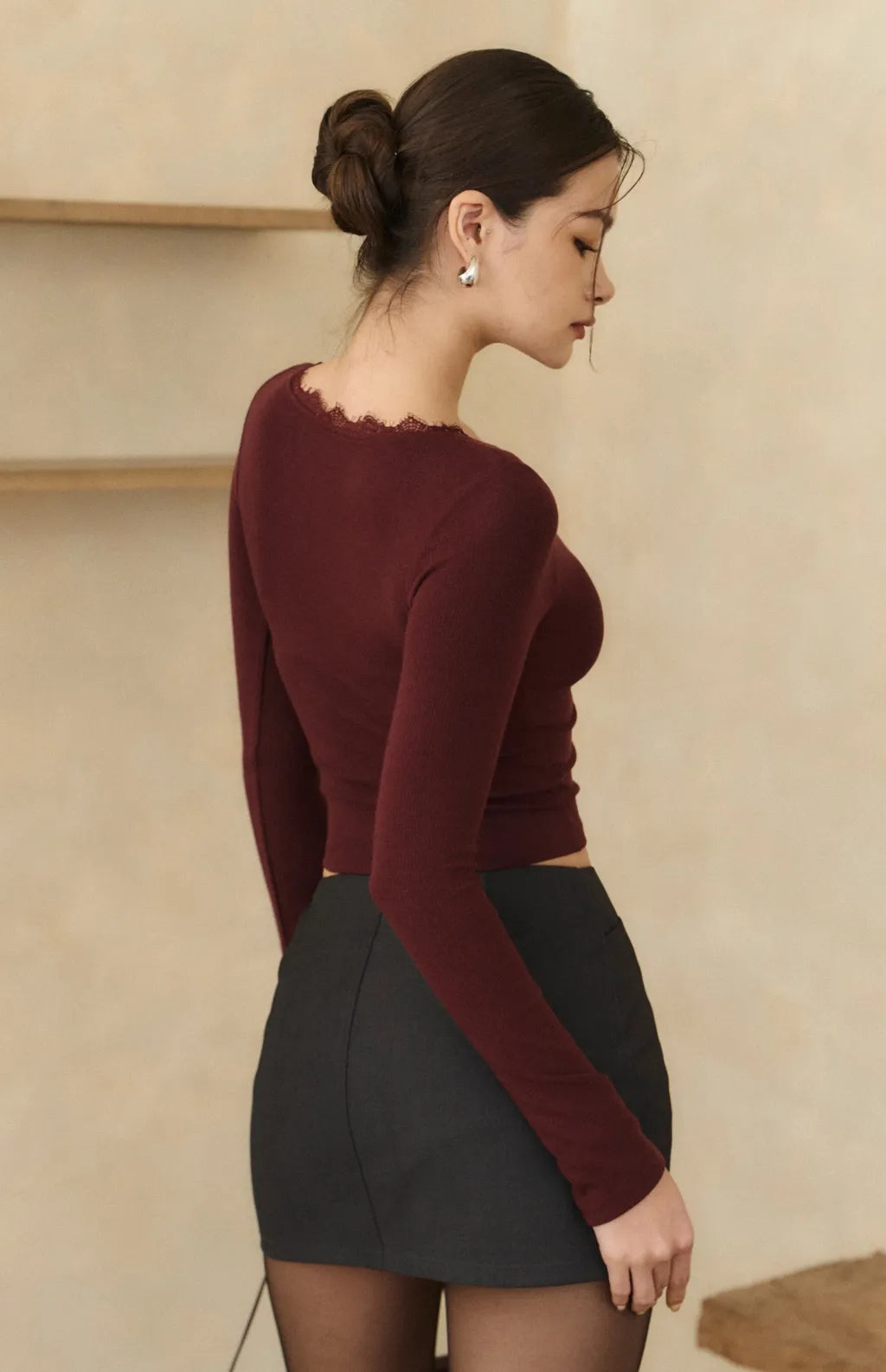 Structured Suit Skirt<br/>都會挺版西裝短褲裙