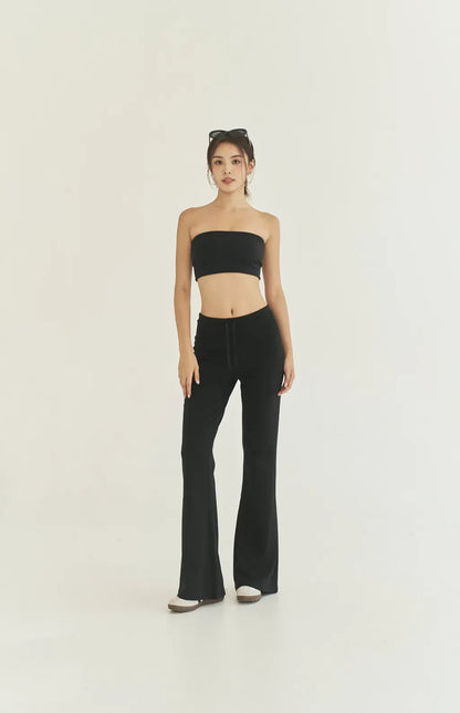 Tencel Drawstring Pant<br/>天絲抽繩美腿褲
