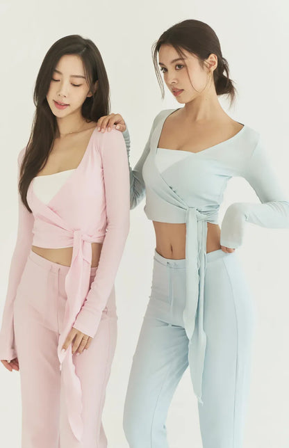 Cooling Side Tie Outerwear<br/>冰肌涼感綁帶罩衫