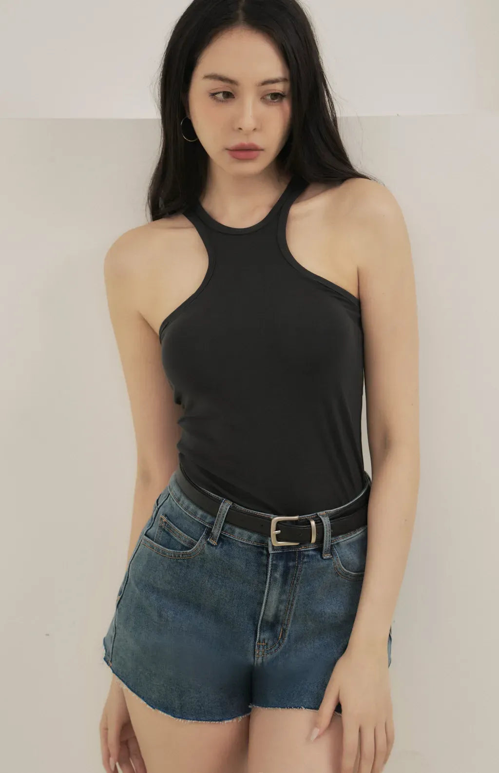 Tencel Halter Y-Back Bra Top<br/>天絲削肩Y字美背Bra Top