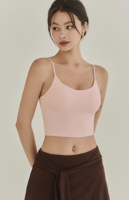 Push Up U-Neck Bra Top Short Ver.<br/>爆乳U領Bra Top(短版)
