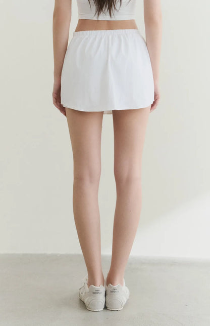 UPF50+ Drawstring A-Line Mini Skort<br/>防曬UPF50+抽繩Ａ字褲裙