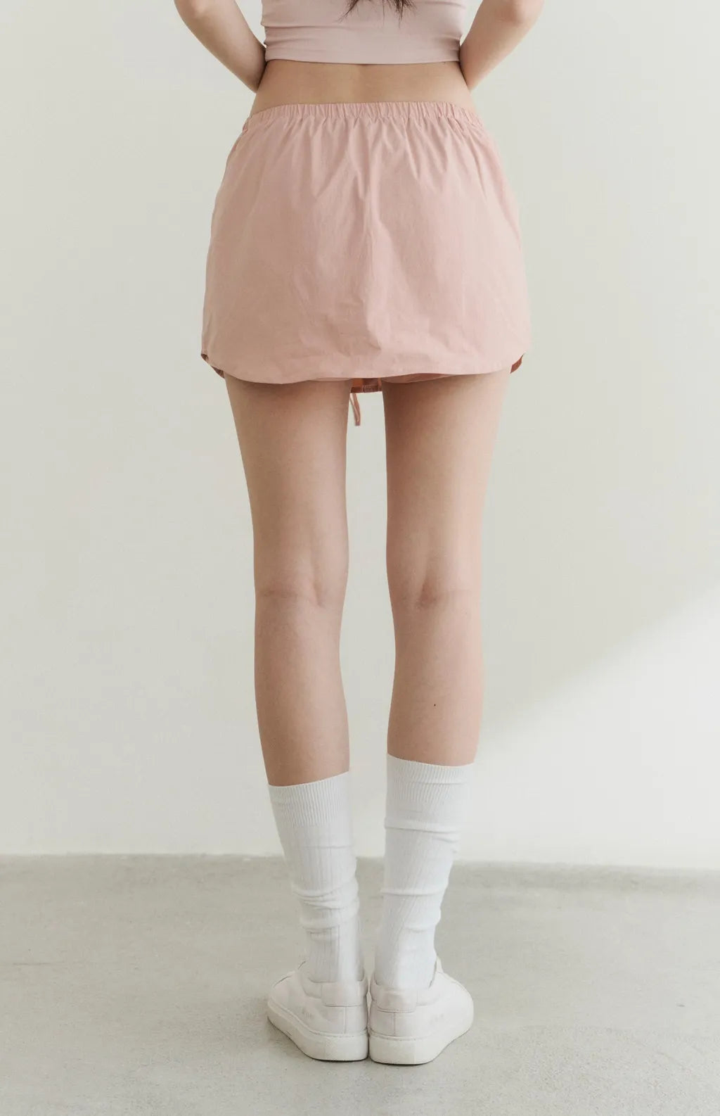 UPF50+ Drawstring A-Line Mini Skort<br/>防曬UPF50+抽繩Ａ字褲裙
