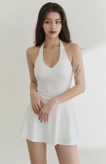 Halter Backless Bra Dress<br/>美胸綁帶繞脖Bra Dress