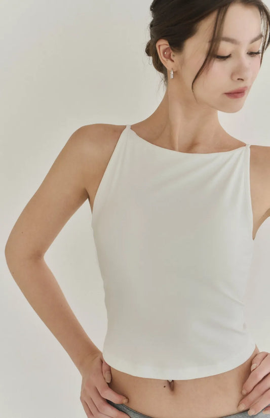 Boat Neck Bra Top 2.0<br/>極簡船型領Bra Top 2.0