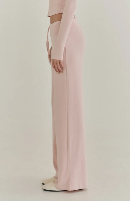 Modal Drawstring Wide-Leg Pants<br/>莫代爾親柔感抽繩寬褲
