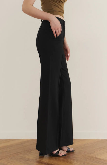 Structured Pintuck Tailored Trousers<br/>挺版高彈壓線西裝褲