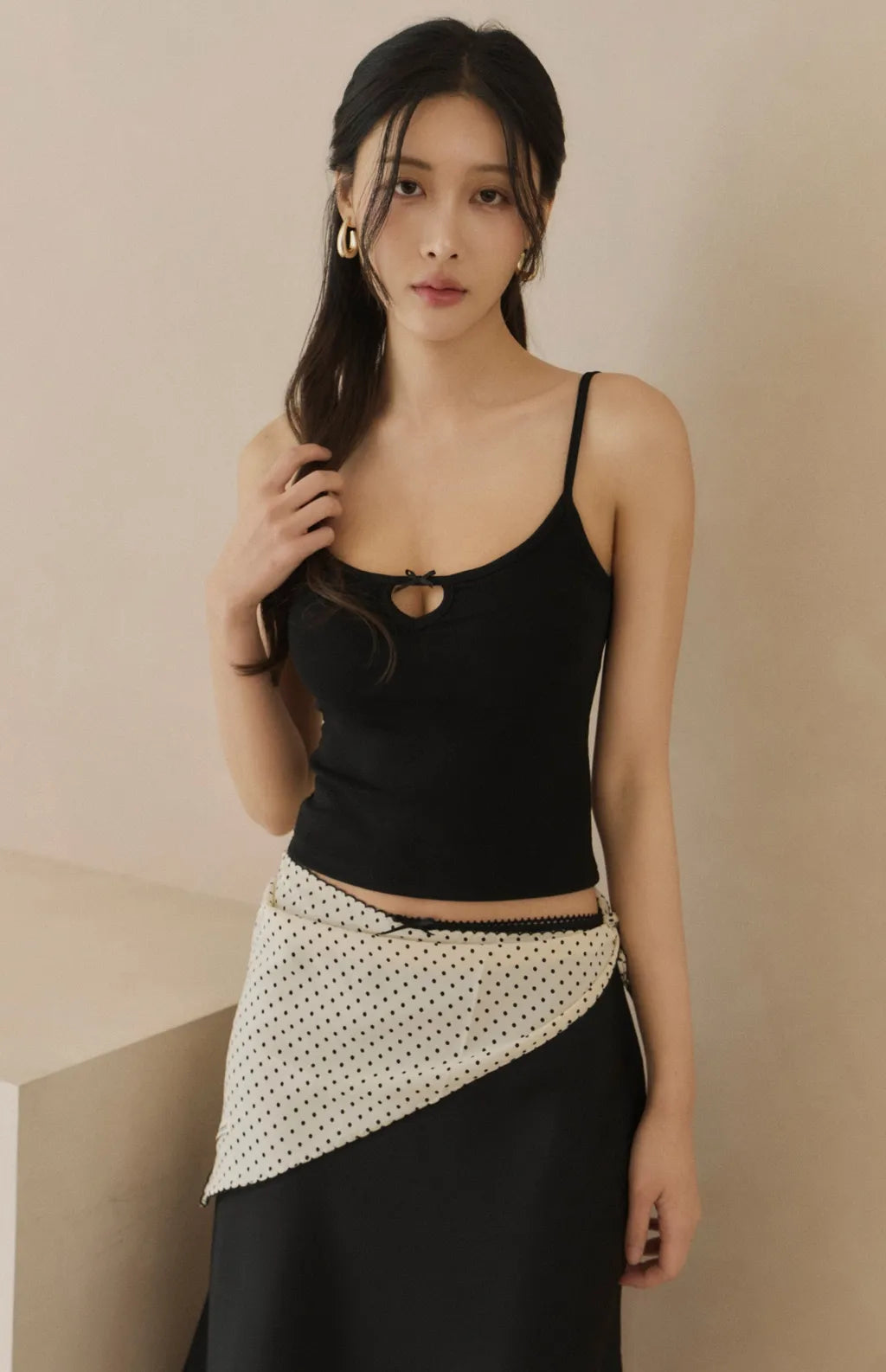 Bow Cutout Cami Bra Top<br/>美式心機鏤空蝴蝶結Bra Top