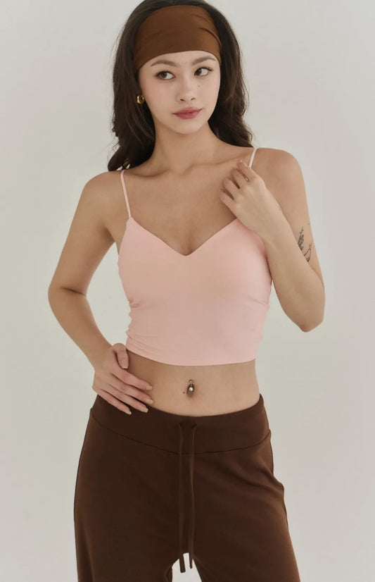 Cool Feeling V-neck Bra Top<br/>爆乳涼感V領Bra Top(涼感版+2cup!)