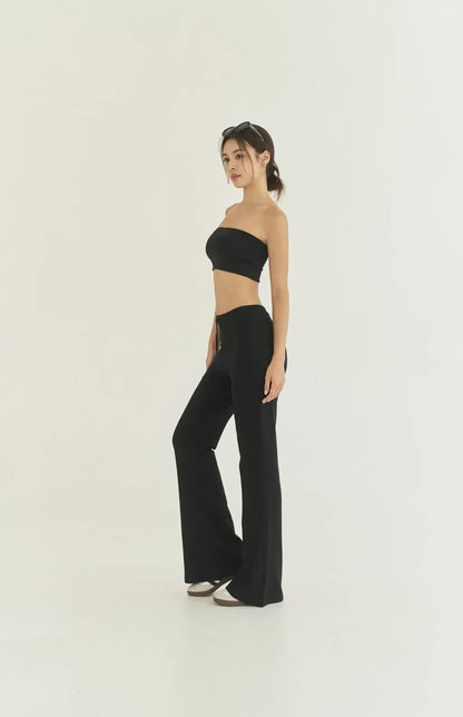 Tencel Drawstring Pant<br/>天絲抽繩美腿褲