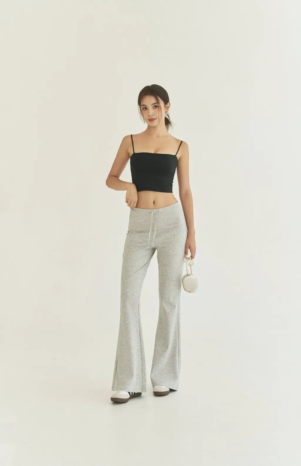 Tencel Drawstring Pant<br/>天絲抽繩美腿褲