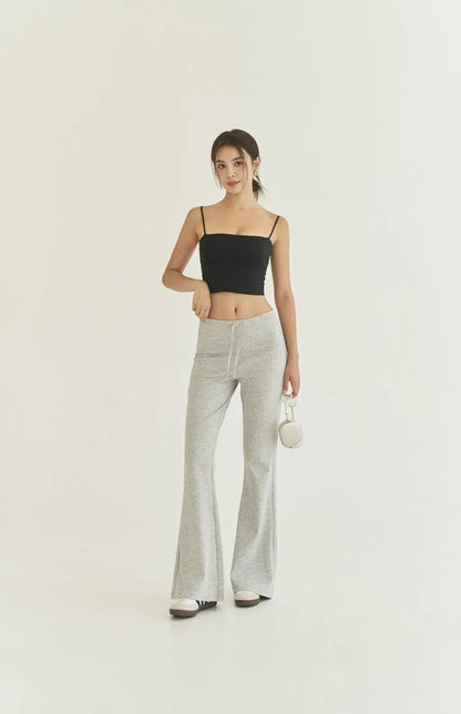 Tencel Drawstring Pant<br/>天絲抽繩美腿褲