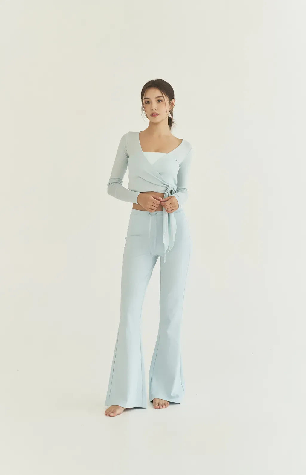 (最後現貨) Tencel Drawstring Pant<br/>天絲抽繩美腿褲 -【XS、S】 By Beigy - Milu