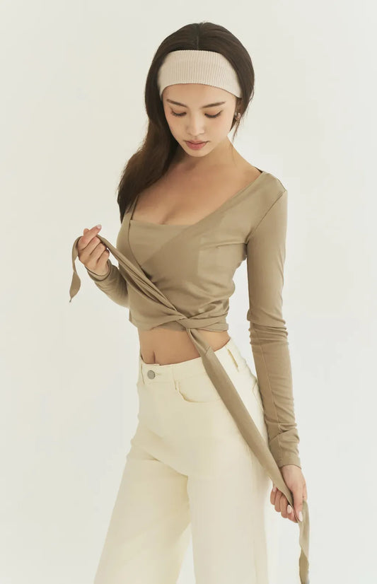 Cooling Side Tie Outerwear<br/>冰肌涼感綁帶罩衫