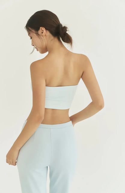 Sun Care Cooling Bandeau Bra<br/>不滑落！UPF50+ 涼感防曬平口Bra Top