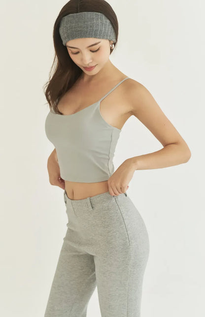 Push Up U-Neck Bra Top Short Ver.<br/>爆乳U領Bra Top(短版)