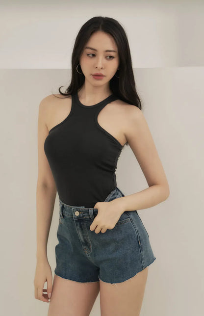 Tencel Halter Y-Back Bra Top<br/>天絲削肩Y字美背Bra Top