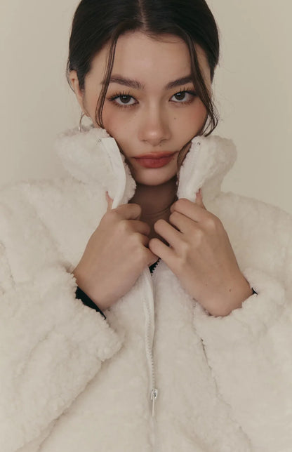 Plush Teddy Fleece Jacket<br/>澎鬆泰迪毛絨外套