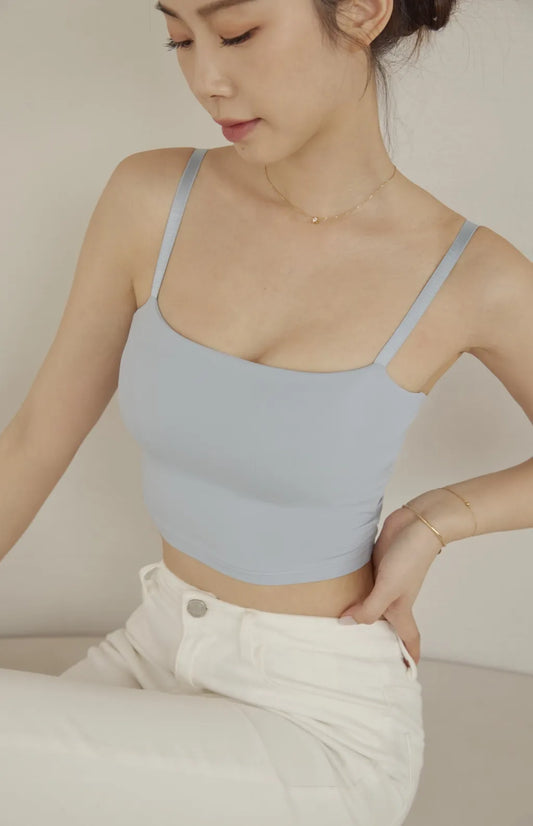 Cool Feeling Cross Back Bra Top<br/>涼感爆乳後交叉Bra Top