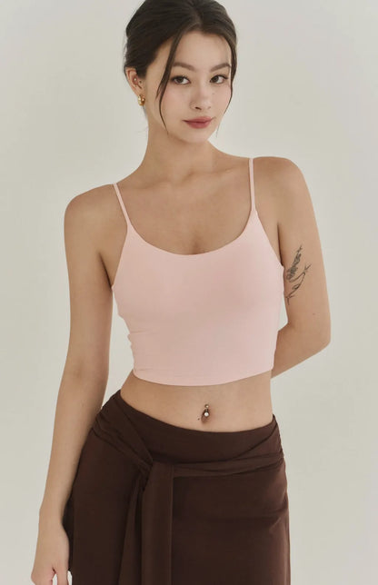 Push Up U-Neck Bra Top Short Ver.<br/>爆乳U領Bra Top(短版)