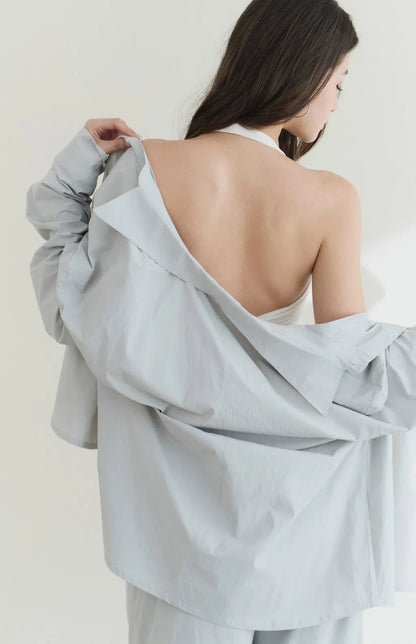 UPF50+ Oversized Shirt<br/>防曬UPF50+寬鬆挺版襯衫