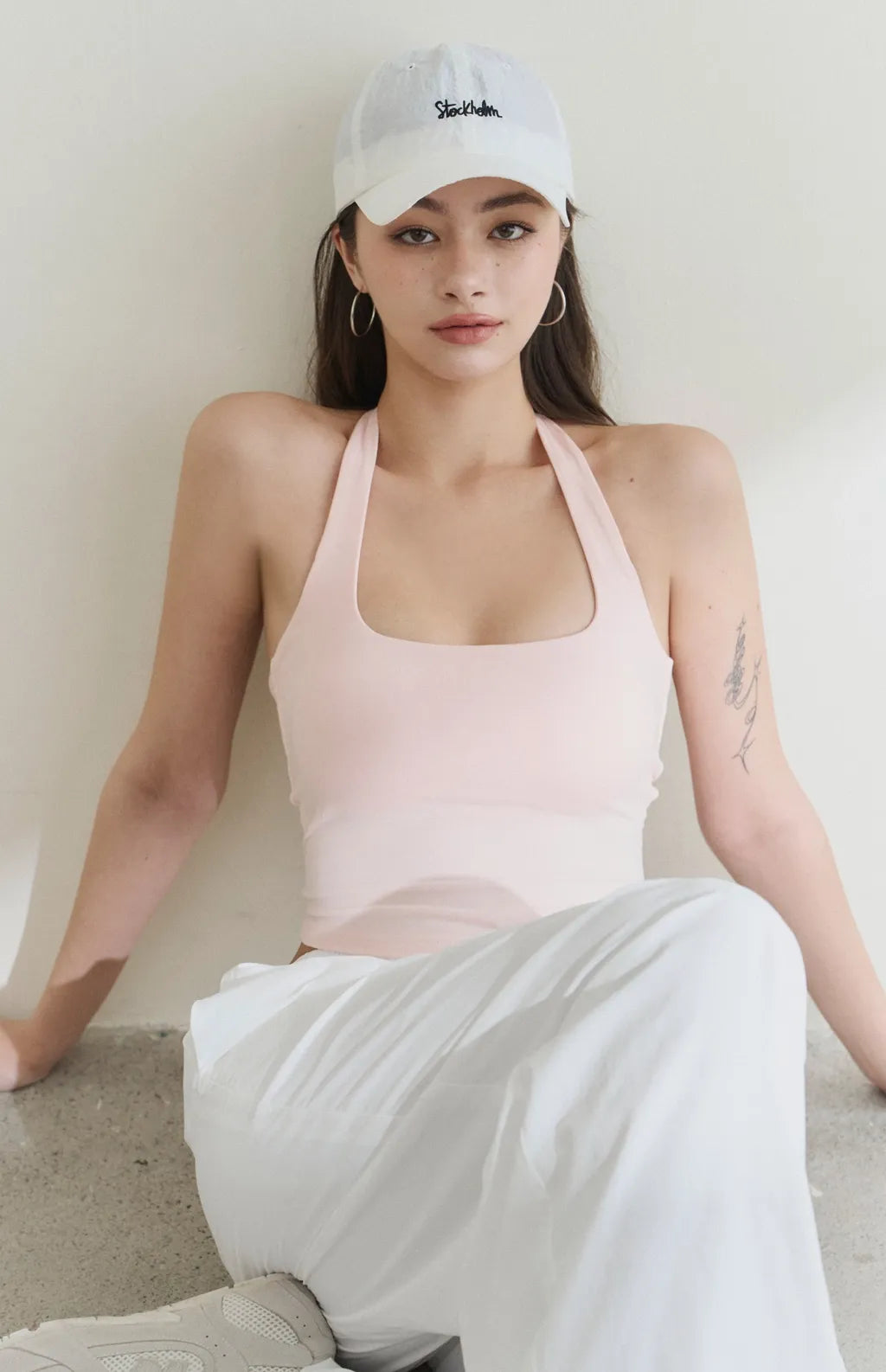 Halter Neck Twist Back Bra Top<br/>繞脖後扭結美背Bra Top