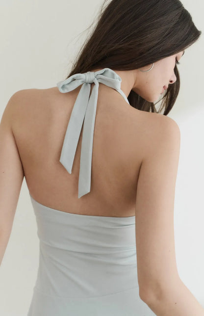 Halter Backless Bra Dress<br/>美胸綁帶繞脖Bra Dress