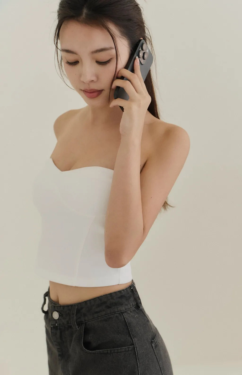 Heart Shape Fitted Corset<br/>桃心收腰馬甲Bra Top