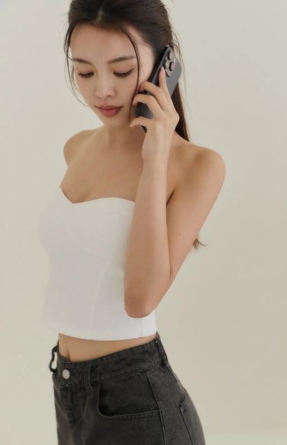 Heart Shape Fitted Corset<br/>桃心收腰馬甲Bra Top