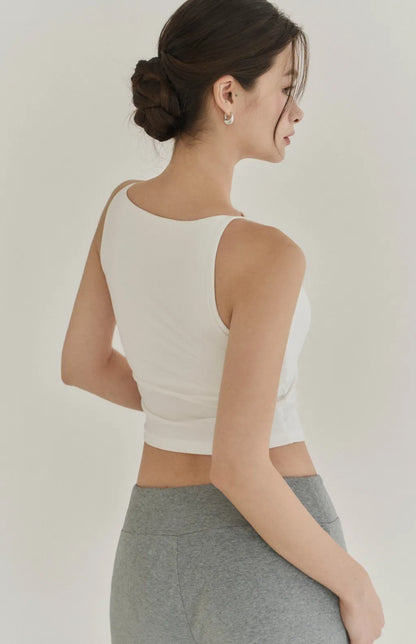 Boat Neck Bra Top 2.0<br/>極簡船型領Bra Top 2.0