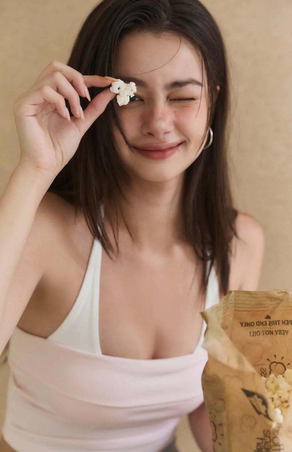 Layered Halter Tube Bra Top<br/>平口假兩件撞色莫代爾Bra Top
