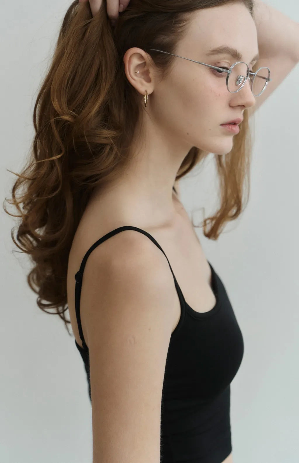 Barely-There Scoop-Neck Cami Bra Top<br/>輕裸完美U領細肩Bra Top