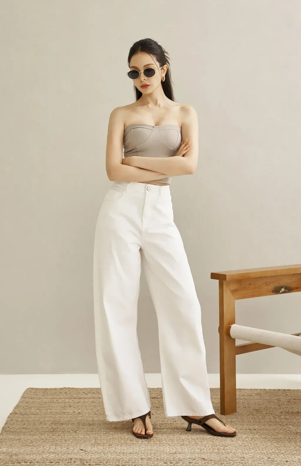 (預購) Slimming Balloon Jeans<br/>顯瘦小彎刀收肉牛仔褲 By Beigy - Milu