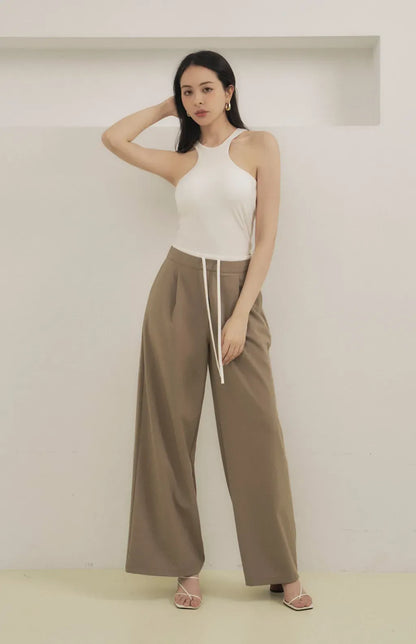 Tencel Halter Y-Back Bra Top<br/>天絲削肩Y字美背Bra Top