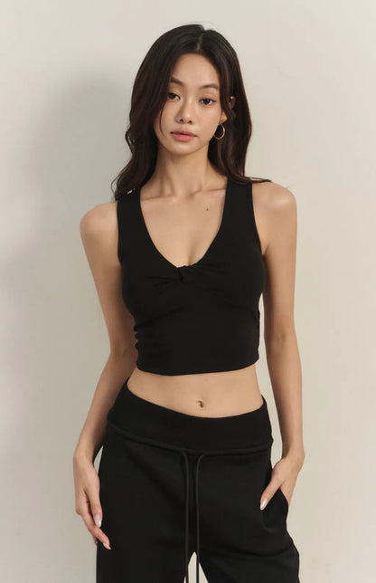 Wide-Waist Drawstring Cotton Flared Pant<br/>寬腰抽繩太空棉喇叭褲