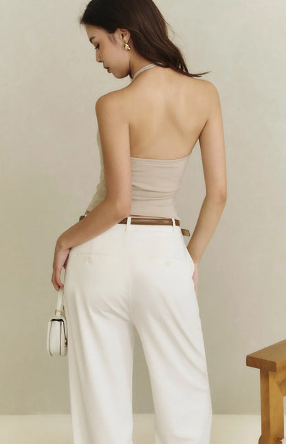 Classic Wide Straight Chino<br/>極簡老錢西褲 By Beigy - Milu